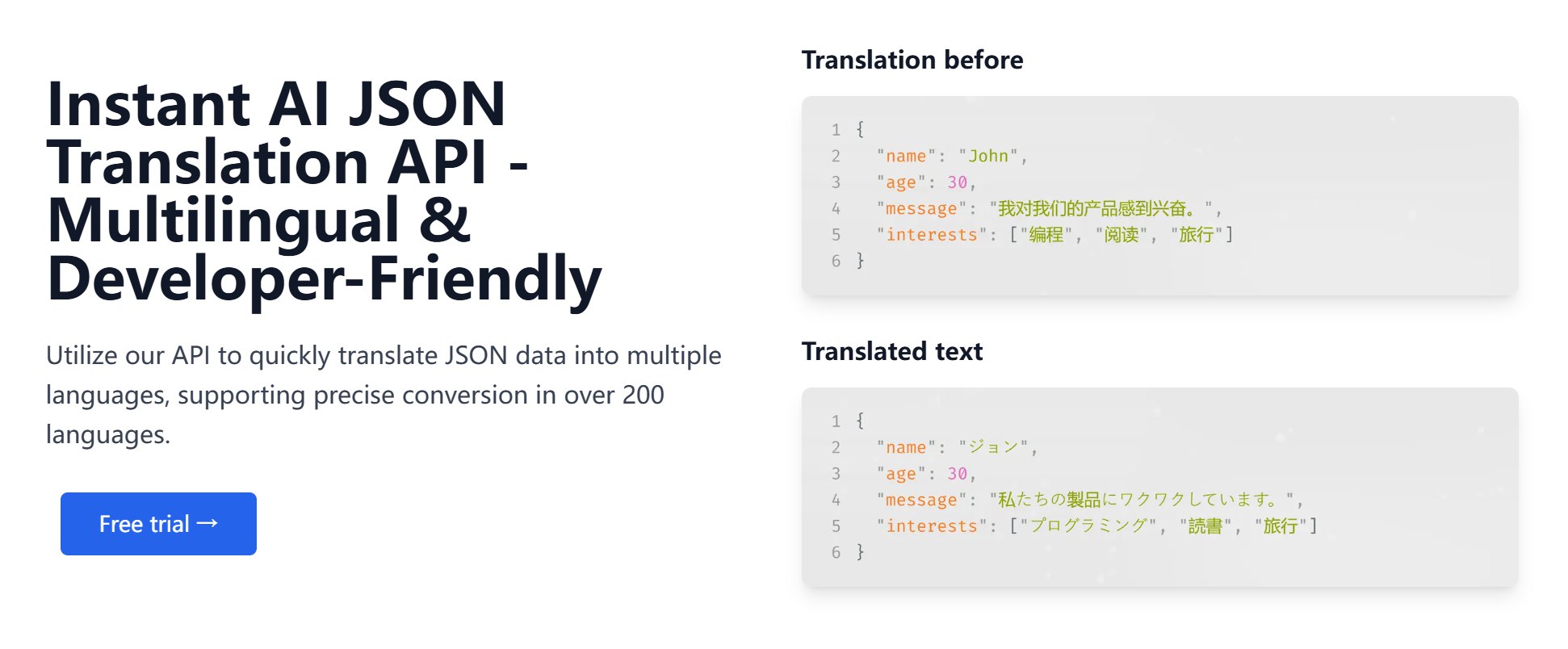 JSON（JavaScript Object Notation）