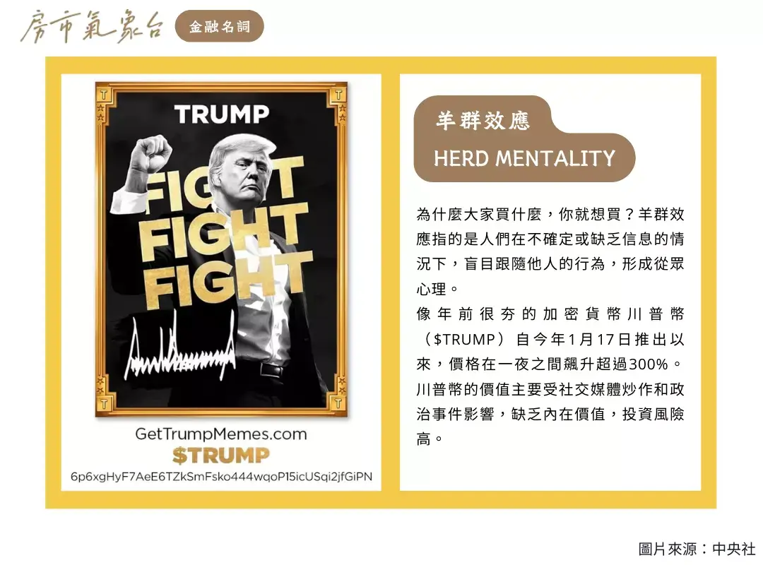 本段落深入探討「從眾效應」在政治選舉和金融市場的具體表現。政治上，選民因「西瓜效應」轉向支持領先者，神經科學解釋了大腦活動的變化。金融市場則通過加密貨幣泡沫和社群驅動的迷因股，揭示了FOMO情緒、多巴胺分泌與非理性交易行為，強調從眾行為導致的顯著財富損失。